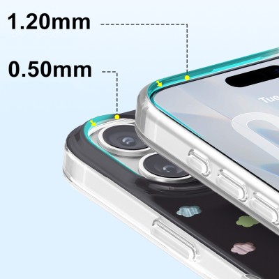 Apple iPhone 17 Kılıf M-Safe Şarj Özellikli Zore Paris Axen Sert PC Kapak - 8