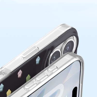 Apple iPhone 17 Kılıf M-Safe Şarj Özellikli Zore Paris Axen Sert PC Kapak - 11