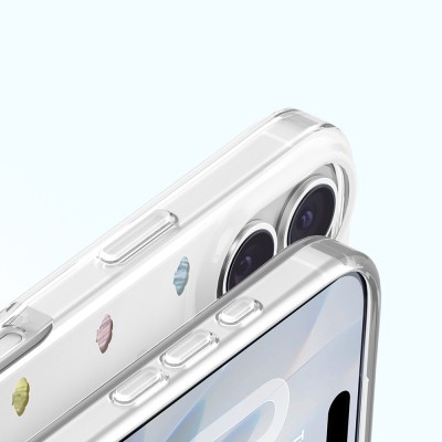 Apple iPhone 17 Kılıf M-Safe Şarj Özellikli Zore Paris Axen Sert PC Kapak - 28