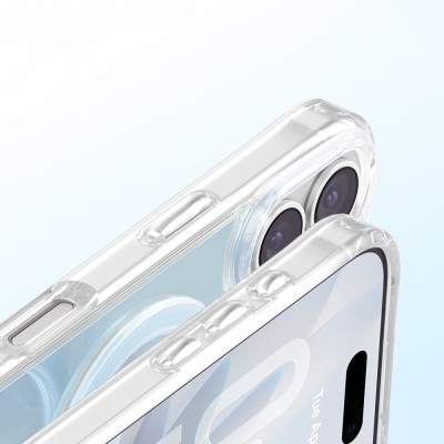Apple iPhone 17 Kılıf M-Safe Şarj Özellikli Zore Paris Mova Sert PC Kapak - 11