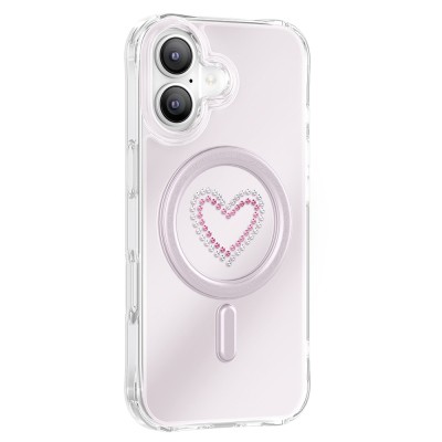 Apple iPhone 17 Kılıf M-Safe Şarj Özellikli Zore Paris Mova Sert PC Kapak - 2