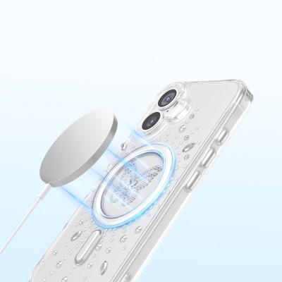 Apple iPhone 17 Kılıf M-Safe Şarj Özellikli Zore Paris Mova Sert PC Kapak - 29
