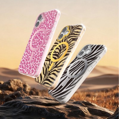 Apple iPhone 17 Kılıf M-Safe Şarj Özellikli Zore Paris Veyro TPU Kapak - 17