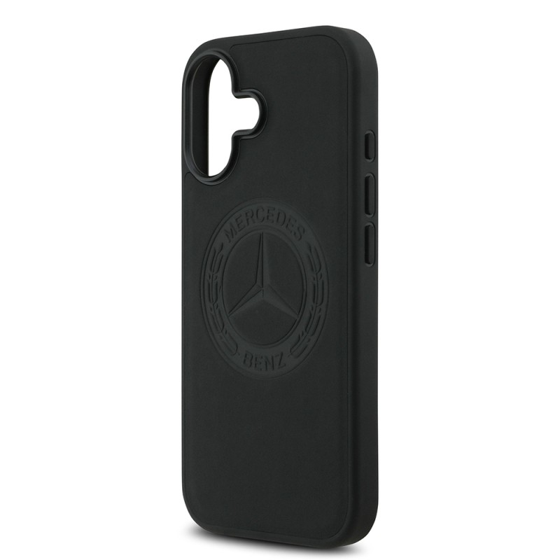 Apple iPhone 17 Kılıf Mercedes Benz Orjinal Lisanslı M-safe Şarj Özellikli Hakiki Deri Nostaljik Yıldız Dizayn Kapak - 8