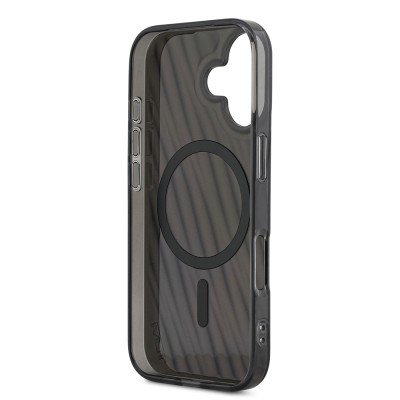 Apple iPhone 17 Kılıf TUMI Orjinal Lisanslı M-safe Şarj Özellikli Transparan Kapak - 8