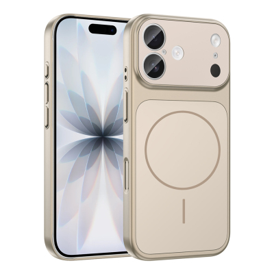 Apple iPhone 17 Kılıf Zore M-Safe Şarj Özellikli Kamera Korumalı Formen Kapak - Zore