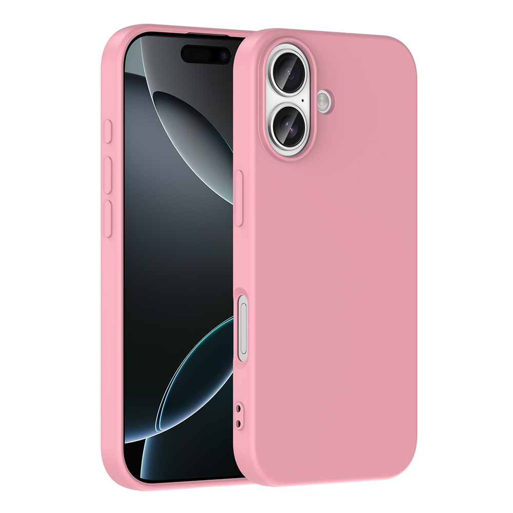 Apple iPhone 17 Kılıf Zore Mara Lansman Kapak - Açık Pembe
