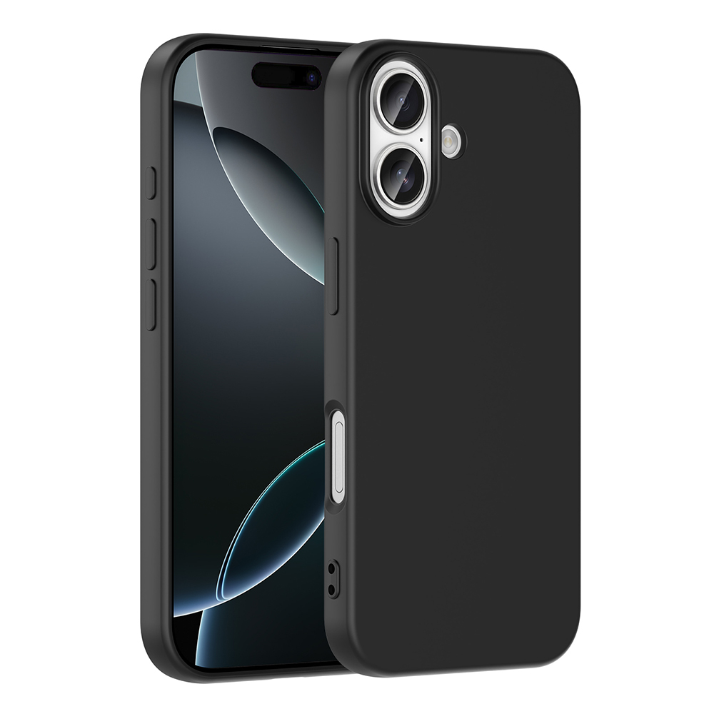 Apple iPhone 17 Kılıf Zore Mara Lansman Kapak - Siyah