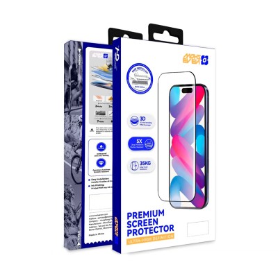 Apple iPhone 17 Mohseven M6 HD Temperli Cam Ekran Koruyucu + Kolay Uygulama Aparatı - 5