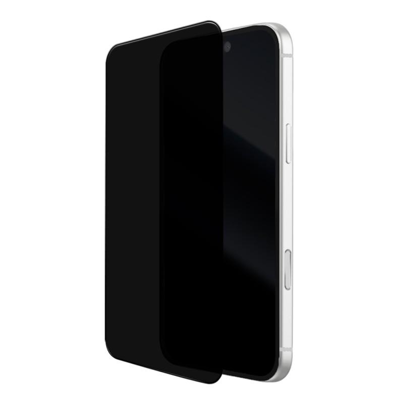 Apple iPhone 17 Mohseven M7 Privacy Sapphire Coating Temperli Cam Ekran Koruyucu + Kolay Uygulama Aparatı - 3