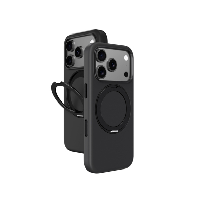 Apple iPhone 17 Pro Amazingthing Cloudie MagSpin 360 Derece Standlı M-Safe Kılıf - Amazingthing