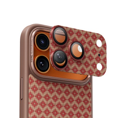 Apple iPhone 17 Pro Benks ArmorWarrior ArmorGrid Serisi Kevlar Kamera Lens Koruyucu - 8