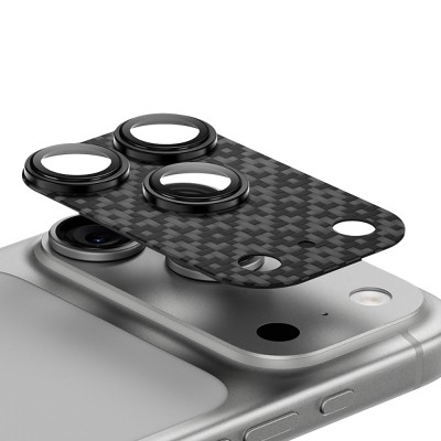 Apple iPhone 17 Pro Benks ArmorWarrior ArmorGrid Serisi Kevlar Kamera Lens Koruyucu - 3