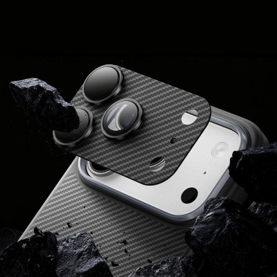 Apple iPhone 17 Pro Benks ArmorWarrior Serisi 600D Kevlar Kamera Lens Koruyucu - 10