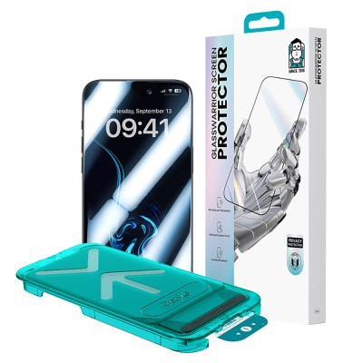 Apple iPhone 17 Pro Benks Glass Warrior Privacy HD Glass Screen Protector + Easy Application Tool - 14