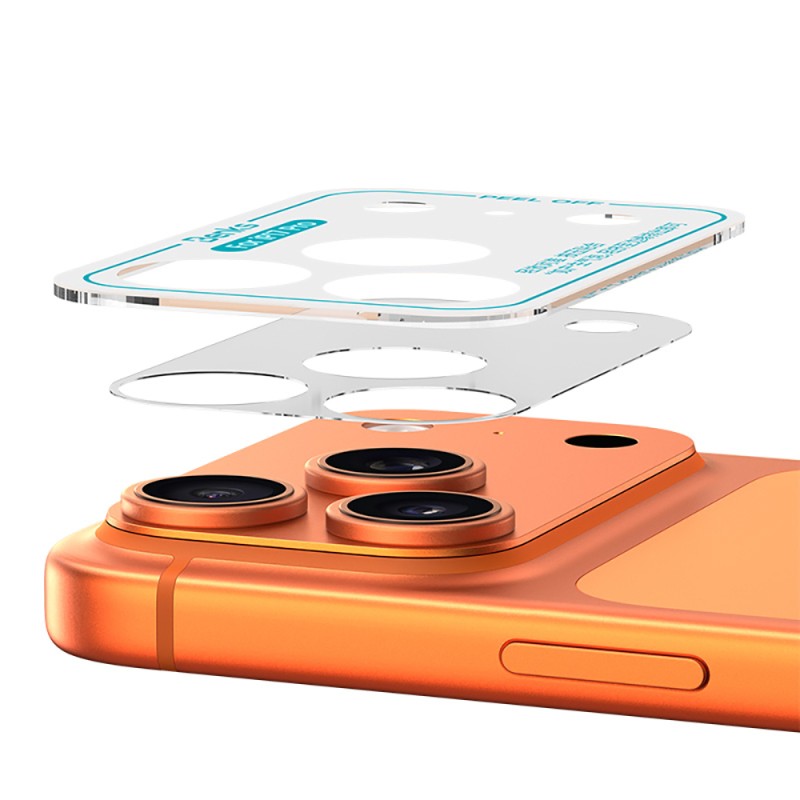 Apple iPhone 17 Pro Benks Scratch-Resistant 0.35mm Matte Full Lens Camera Protector - 10