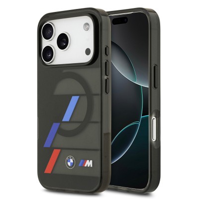 Apple iPhone 17 Pro Case BMW Original Licensed M-Safe Charging Feature IML Printed Three Color M Design Cover - 2