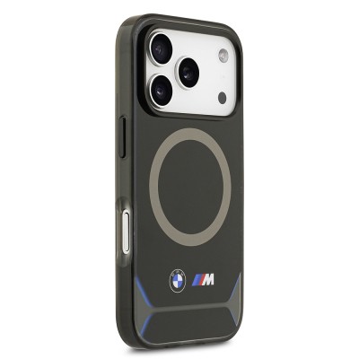 Apple iPhone 17 Pro Case BMW Original Licensed M-safe Charging Feature Metal Button Design IML Printed M Design Cover - 5