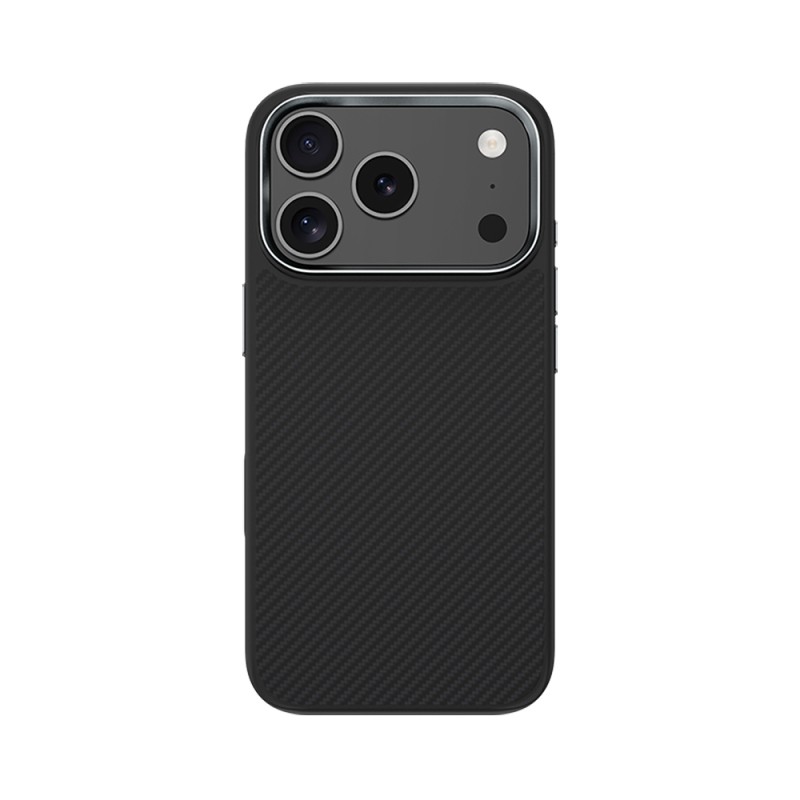 Apple iPhone 17 Pro Case Carbon Fiber M-Safe Charging Feature Benks Hybrid ArmorPro 600D Kevlar Cover - 1