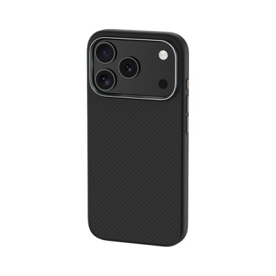 Apple iPhone 17 Pro Case Carbon Fiber M-Safe Charging Feature Benks Hybrid ArmorPro 600D Kevlar Cover - 3