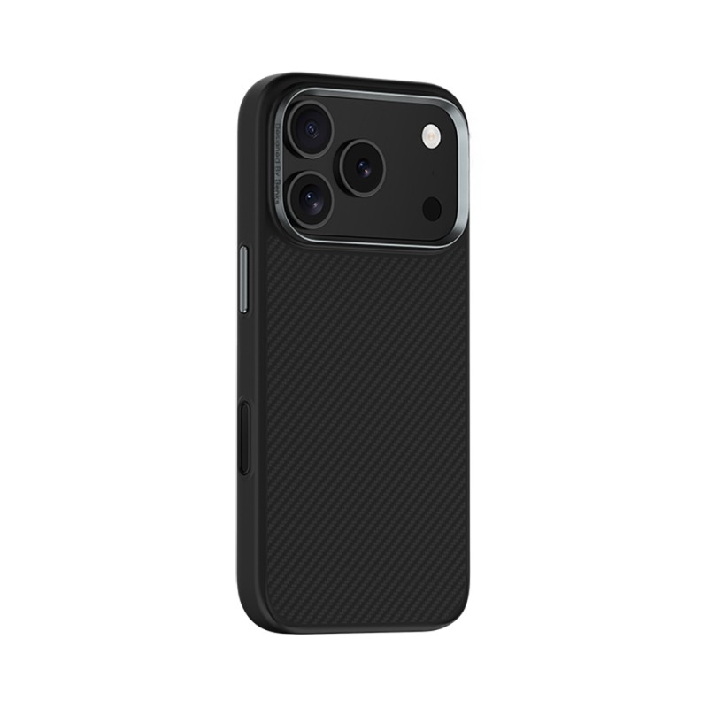 Apple iPhone 17 Pro Case Carbon Fiber M-Safe Charging Feature Benks Hybrid ArmorPro 600D Kevlar Cover - 5