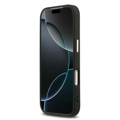 Apple iPhone 17 Pro Case DKNY Original Licensed M-safe Charging Feature 3D Printed Checkered Pattern Cover - 13