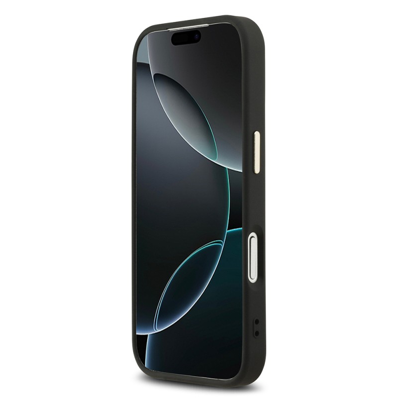 Apple iPhone 17 Pro Case DKNY Original Licensed M-safe Charging Feature 3D Printed Checkered Pattern Cover - 13