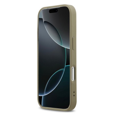 Apple iPhone 17 Pro Case DKNY Original Licensed M-safe Charging Feature 3D Printed Grid Pattern Cover - 7