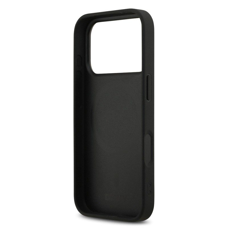 Apple iPhone 17 Pro Case DKNY Original Licensed M-safe Charging Feature 3D Printed Grid Pattern Cover - 16