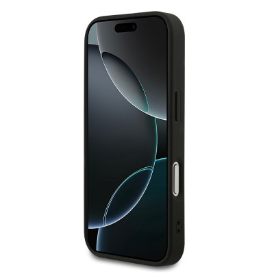 Apple iPhone 17 Pro Case Guess Original Licensed M-safe Charging Feature Logo PU Leather Cover  - 6