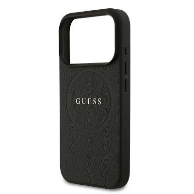 Apple iPhone 17 Pro Case Guess Original Licensed M-safe Charging Feature Logo PU Leather Cover  - 7