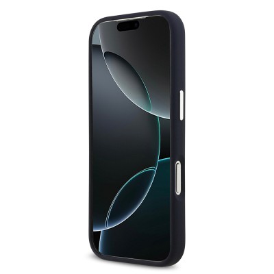 Apple iPhone 17 Pro Case Lacoste Original Licensed M-Safe Charging Feature Iconic Logo Metal Camera Frame Silicone Cover - 15