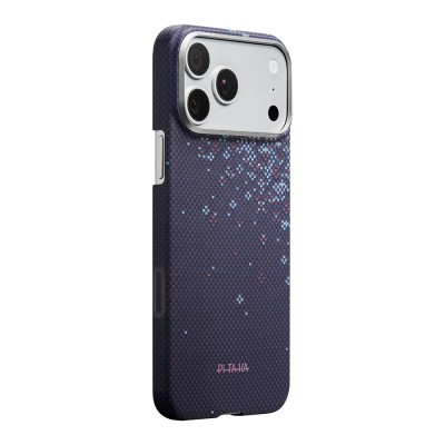 Apple iPhone 17 Pro Case M-safe Charging Enabled Aramid Fiber Pitaka Sakura Hours Series Cover - 5