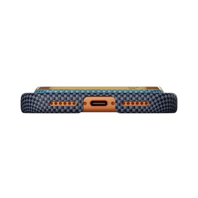 Apple iPhone 17 Pro Case M-safe Charging Enabled Aramid Fiber Pitaka Sunset 2.0 California Dream Series Cover - 11