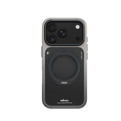 Apple iPhone 17 Pro Case M-safe Charging Enabled Hard PC Stand by Wlons Arvox Cover - 3