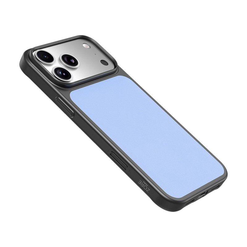 Apple iPhone 17 Pro Case M-Safe Charging Enabled PU Zore Paris Trexo Hard PC Cover - 26