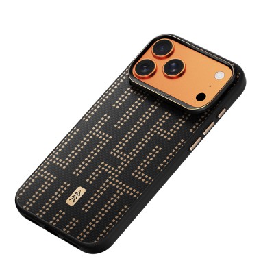 Apple iPhone 17 Pro Case M-safe Charging Enabled Raptic Aramid Dual Grid Series Cover - 13