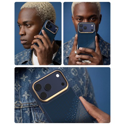Apple iPhone 17 Pro Case M-safe Charging Enabled Raptic Aramid Dual Serenity Series Cover - 15