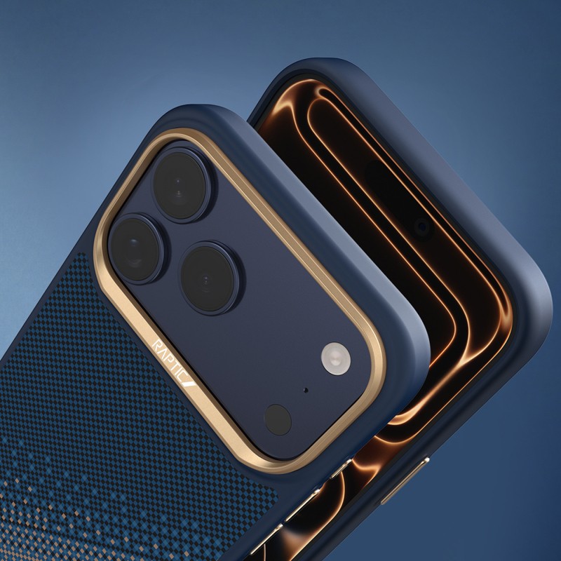 Apple iPhone 17 Pro Case M-safe Charging Enabled Raptic Aramid Dual Serenity Series Cover - 16