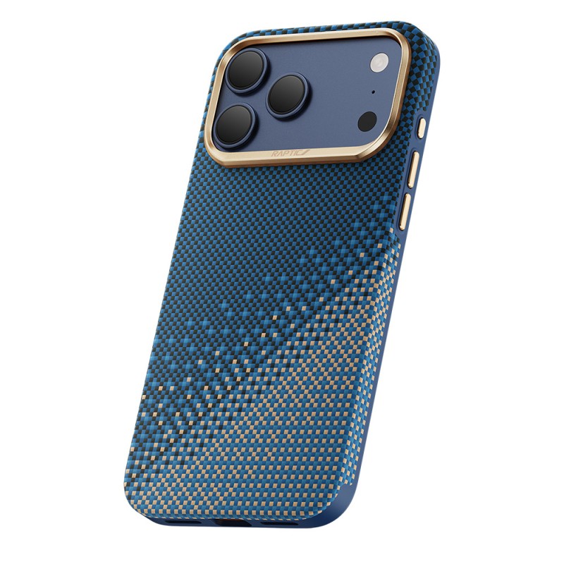 Apple iPhone 17 Pro Case M-safe Charging Enabled Raptic Aramid Dual Ultra Serenity Series Cover - 10
