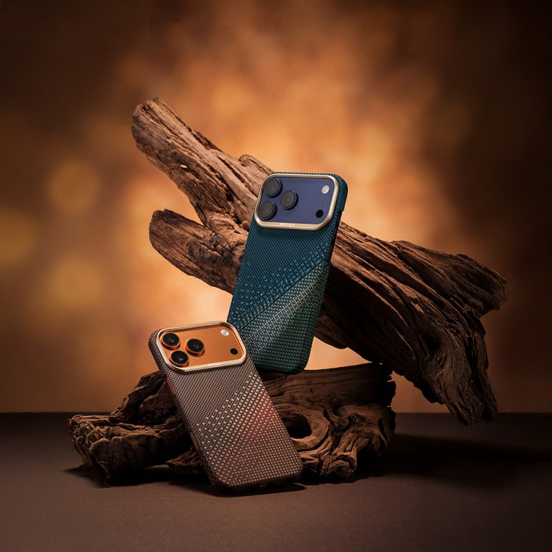 Apple iPhone 17 Pro Case M-safe Charging Enabled Raptic Aramid Skin Serenity Series Cover - 11