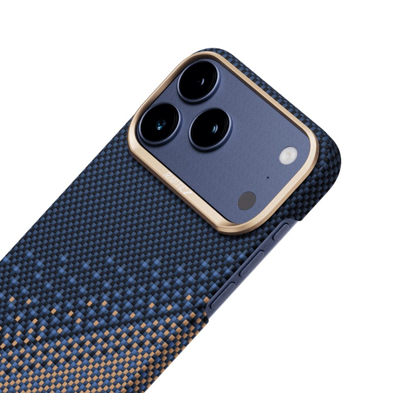 Apple iPhone 17 Pro Case M-safe Charging Enabled Raptic Aramid Skin Serenity Series Cover - 19