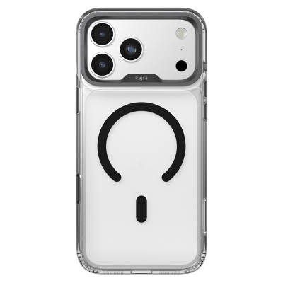 Apple iPhone 17 Pro Case M-safe Charging Feature Airbag Design O-Ring Transparent Kajsa Trans Shield Series Cover - Kajsa