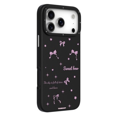 Apple iPhone 17 Pro Case M-Safe Charging Feature Airbag Dual Layer Youngkit Sweathart Series Cover - 7