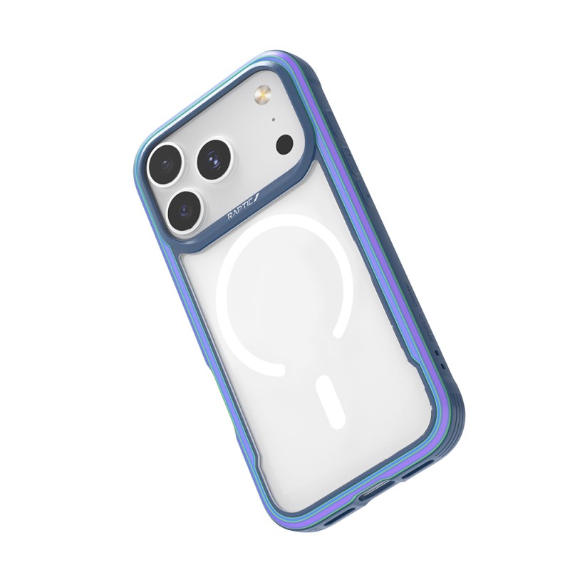 Apple iPhone 17 Pro Case M-safe Charging Feature Airbag Raptic Shield Series Transparent Back Cover - 10