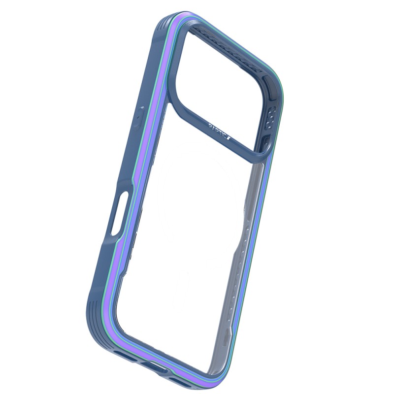 Apple iPhone 17 Pro Case M-safe Charging Feature Airbag Raptic Shield Series Transparent Back Cover - 12