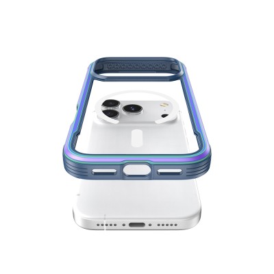 Apple iPhone 17 Pro Case M-safe Charging Feature Airbag Raptic Shield Series Transparent Back Cover - 14