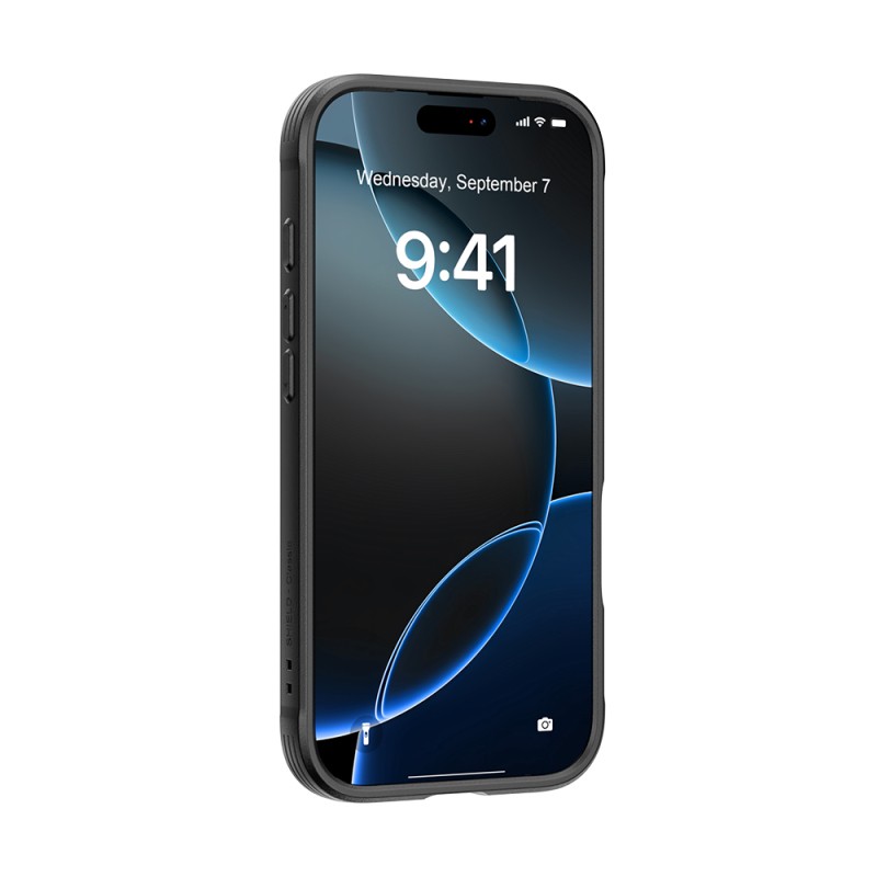 Apple iPhone 17 Pro Case M-safe Charging Feature Airbag Raptic Shield Series Transparent Back Cover - 17