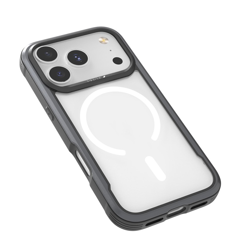 Apple iPhone 17 Pro Case M-safe Charging Feature Airbag Raptic Shield Series Transparent Back Cover - 5