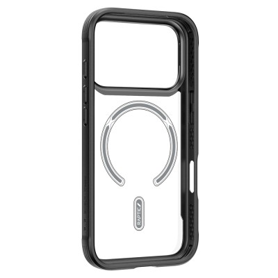 Apple iPhone 17 Pro Case M-safe Charging Feature Airbag Raptic Shield Series Transparent Back Cover - 7
